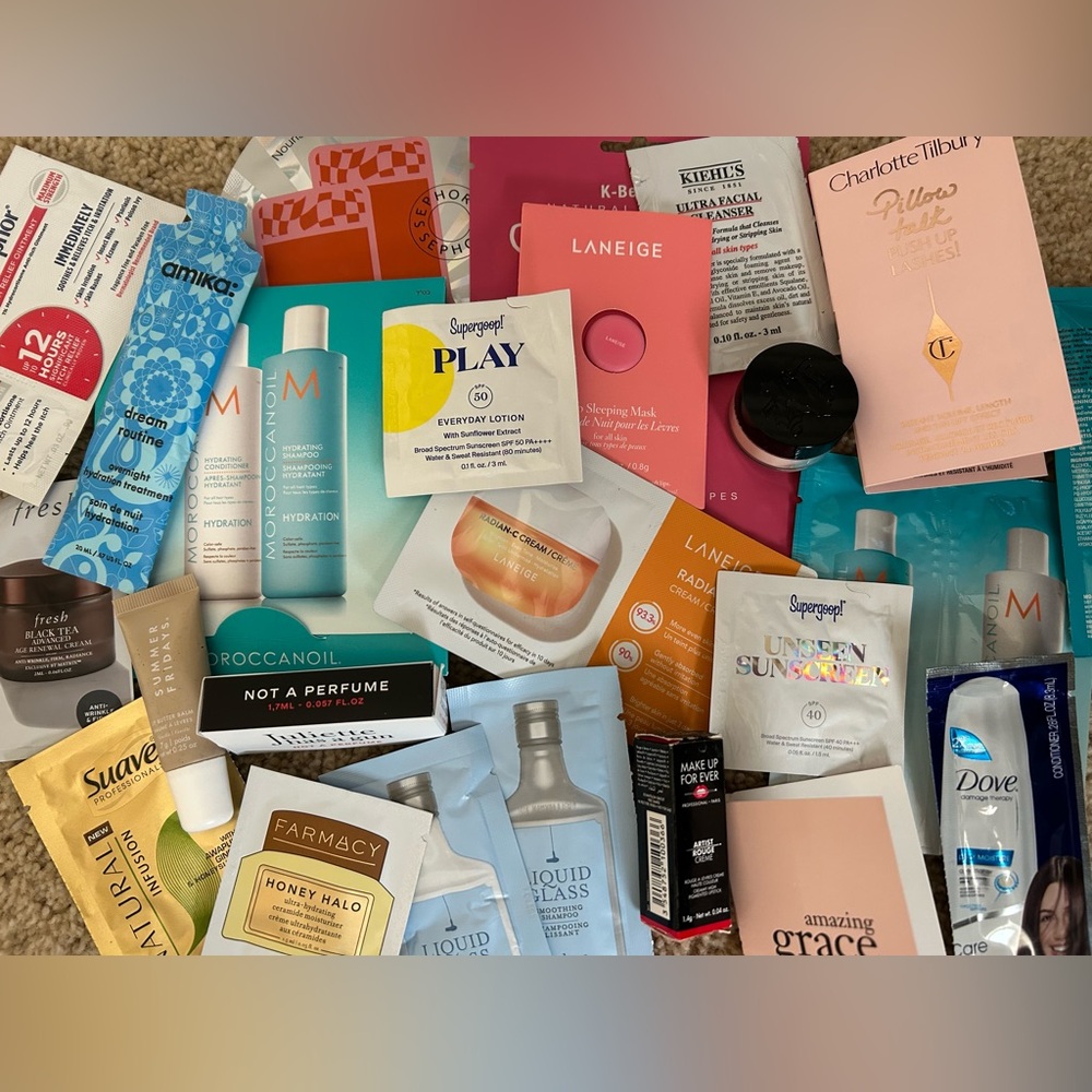 New Sephora samples